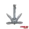 Extreme Max Extreme Max 3006.6542 BoatTector Galvanized Folding Anchor - 1.5 lbs. 3006.6542 - alternate 1